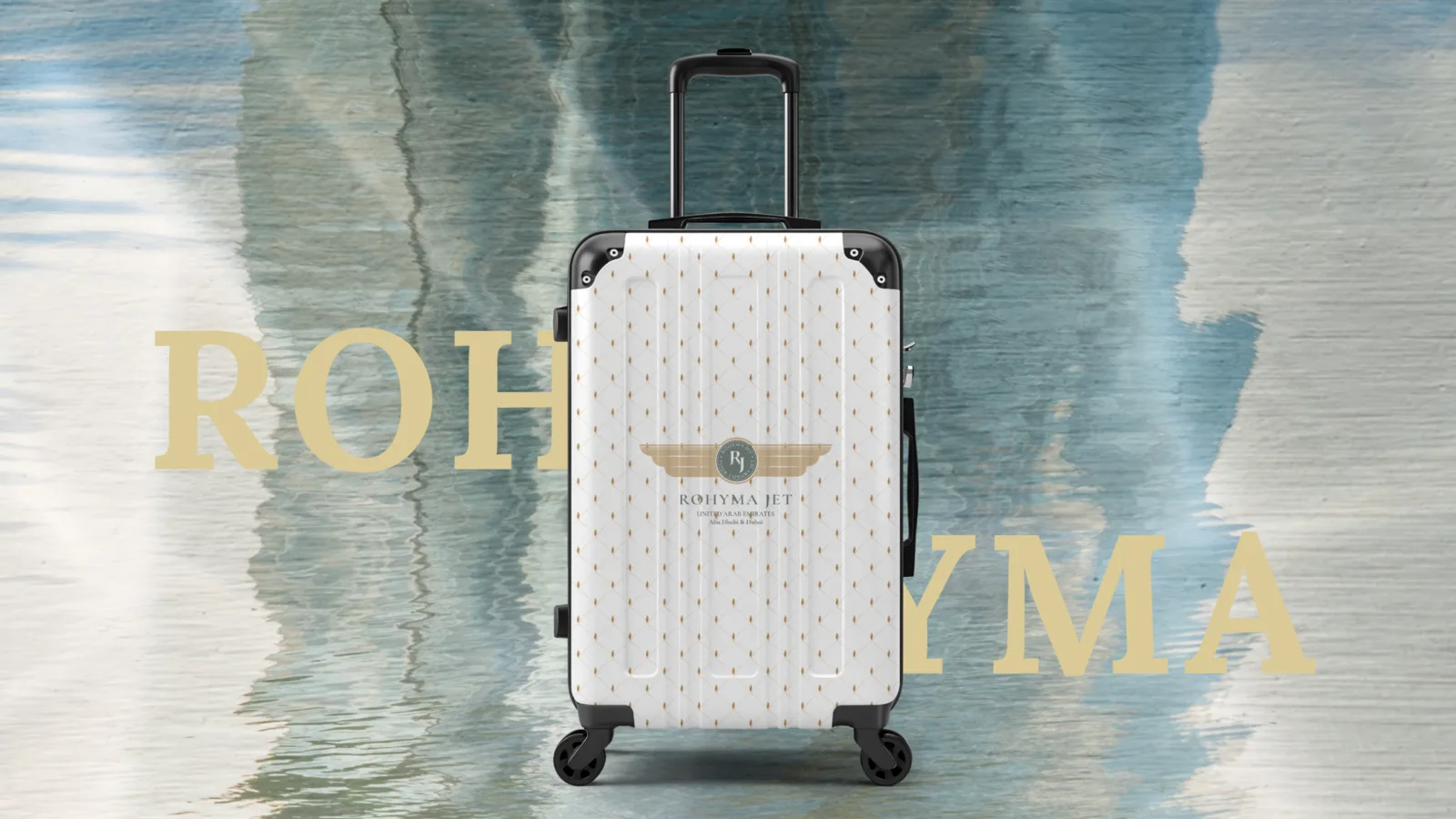 Rohyma Jet branded luggage